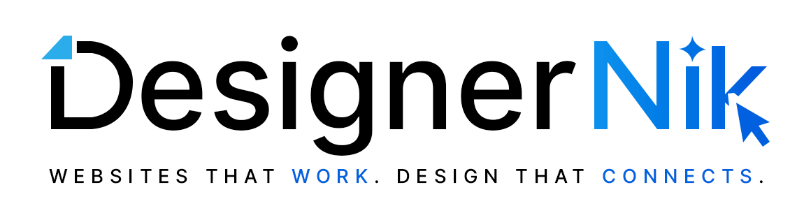 Designer Nik Wordpress Websites Graphic Design Logo